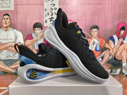 Li-Ning Black Blue Yellow Basketball Sneakers
