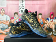 Nike Kobe 11 Basketball Shoes Black Gold
