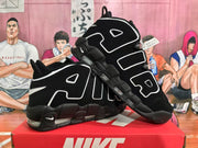 Nike Air More Uptempo Black White Basketball Sneakers