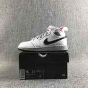 Jordan Air Jordan 1 Mid GS White Cement Sneakers