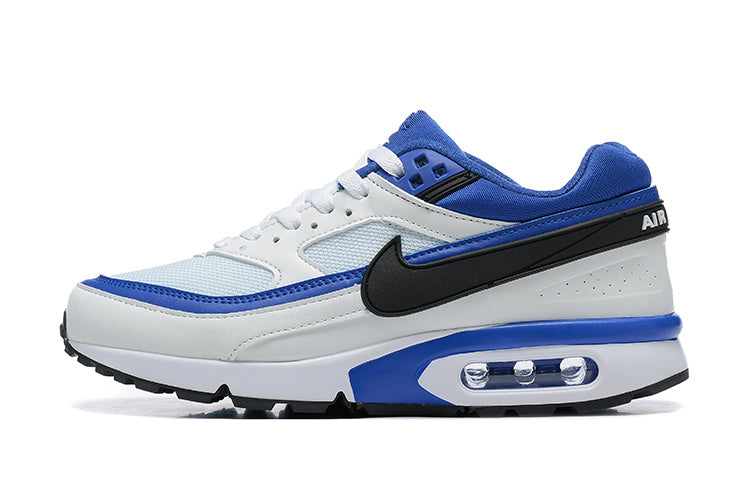 Nike Air Max BW Sneakers in White, Blue and Black