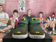 Nike Basketball Shoes in Olive Green and Yellow