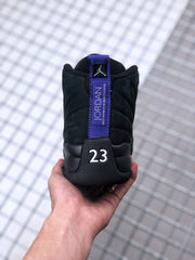 Air Jordan 12 Dark Concord Black Purple Sneakers CT8013-005
