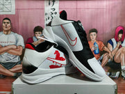 Nike Basketball Sneakers White Black Red