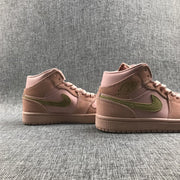 Jordan Air Jordan 1 Mid SE Pink Olive Sneakers 852542-600