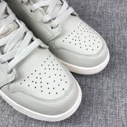 Jordan Air Jordan 1 Mid GS Light Bone Grey Fog Sneakers