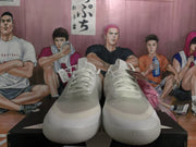 White Star Detail Sneakers