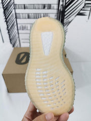 Yeezy 350 V2 Kids' Sneakers in Gray and Orange
