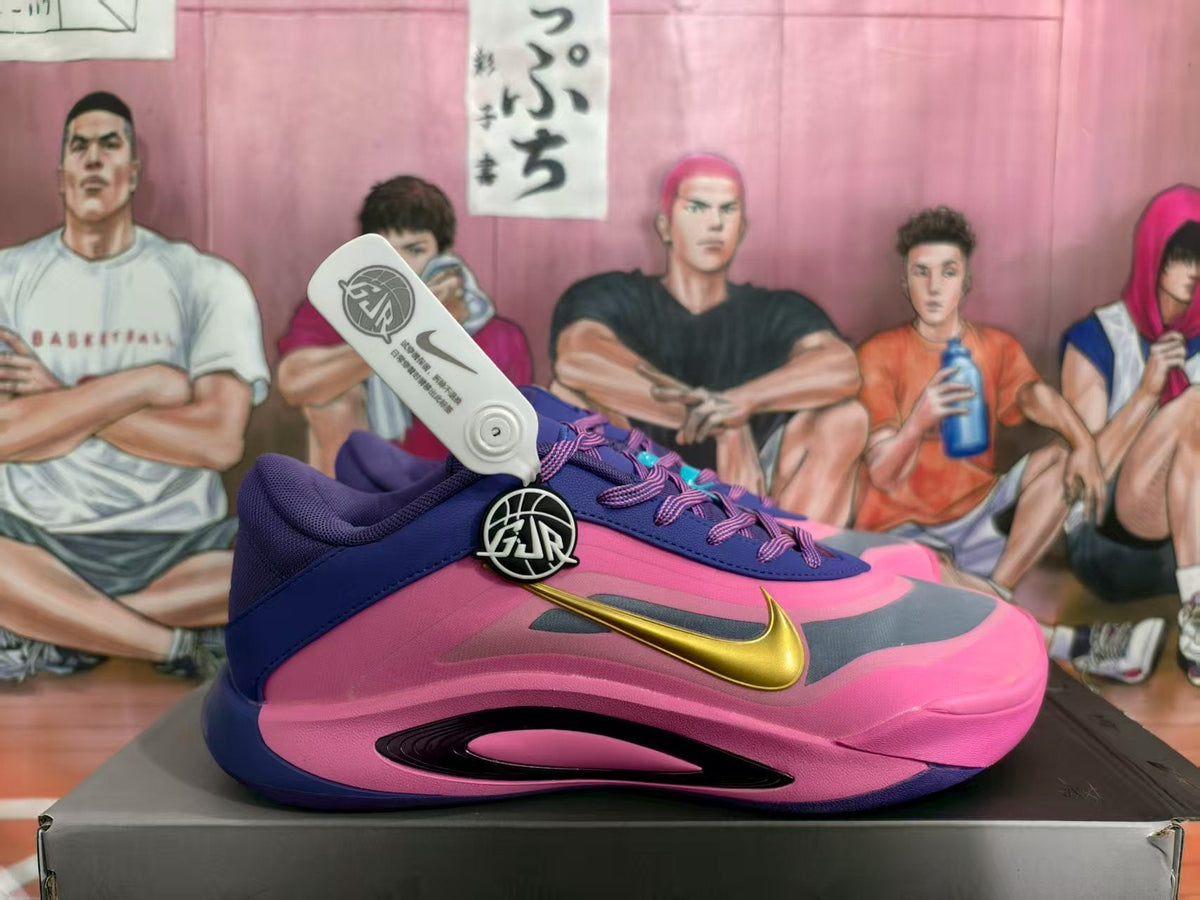 Nike Basketball Shoes Pink and Blue