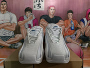 Nike Big Eyes Sneakers White with Red and Blue Details
