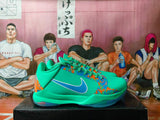 Nike Kobe 6 Protro Basketball Shoes, Green and Blue