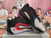 Jordan Basketball Sneakers Black White Red