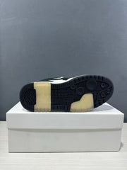 Off-White Out Of Office Low-Top Sneakers Black White OMAI89C99