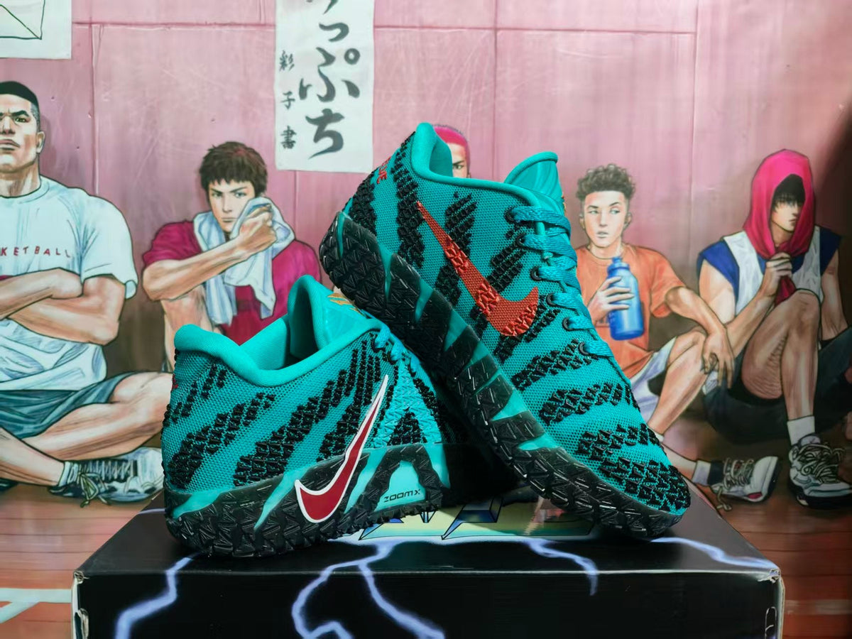 Nike Grizzlies Basketball Sneakers Teal Black