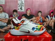 Nike Ja 1 Basketball Shoes White Burgundy