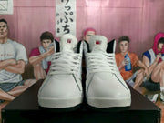 Jordan High-Top Sneakers White Black Red