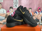 Nike Black and Gold Sneakers