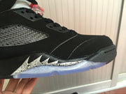 Jordan Air Jordan 5 High-Top Sneakers Black Silver