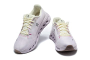 On Cloudmonster 3 Running Shoes in Pale Pink