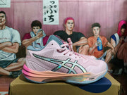 ASICS Sky Elite FF 3 Volleyball Shoes Pink Gray
