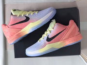 Nike Kobe 6 Brunson PE Basketball Sneakers Pink Blue