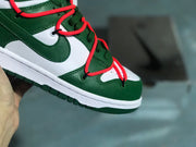Nike Dunk Low Leather White Pine Green CT0856-100 Sneakers