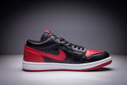 Jordan Air Jordan 1 Low Black Red Sneakers