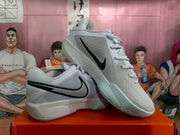 Nike Basketball Sneakers Beige with Black Swoosh