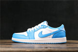 Jordan 1 Low North Carolina Blue Sneakers