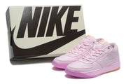 Nike 873-19 Pink Mid-Top Sneakers