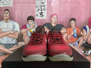 Nike Zoom Basketball Sneakers Black Red
