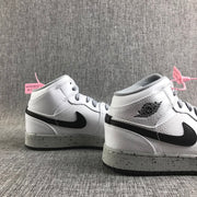Jordan Air Jordan 1 Mid GS White Cement Sneakers