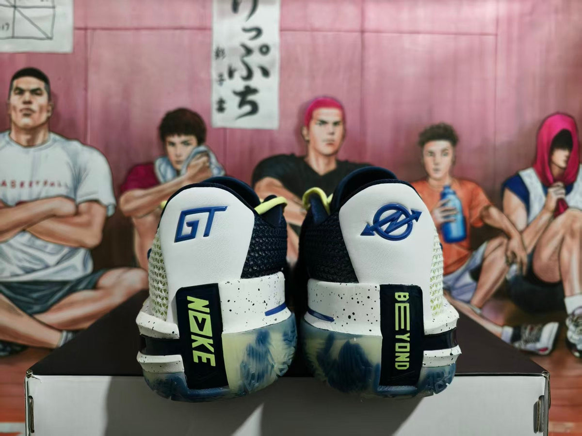 Nike GT Basketball Shoes White Blue