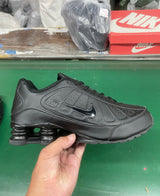 Nike Shox Black Low-Top Sneakers