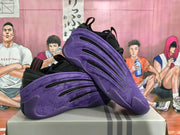 Black and Purple Basketball Sneakers
