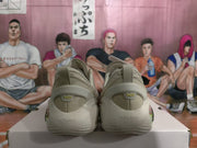 Floral X-Flow Sneakers in Beige