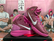 Nike Zoom LeBron 7 Basketball Shoes in Burgundy and Pink