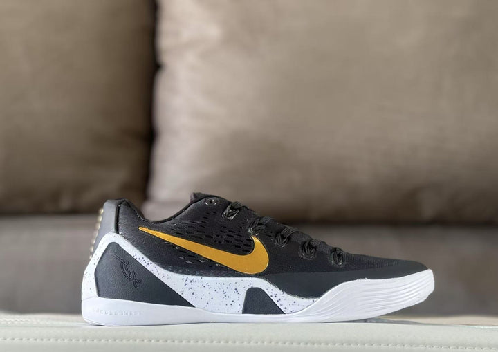 Nike Kobe 9 Basketball Sneakers Black Gold