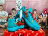 Nike Basketball Sneakers Blue with Red Laces