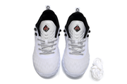 Nike ST Charge Basketball Shoes – White, Black & Grey/Coral