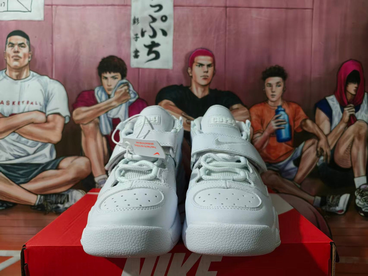 Nike White High-Top Air Sneakers