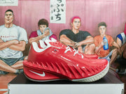 Nike GT Basketball Shoes in Red and White