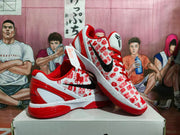Nike Basketball Sneakers Red and White
