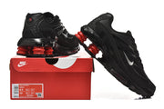 Nike Shox Ride 2 Black and Red Sneakers