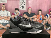 Nike Basketball Sneakers Black and Gray