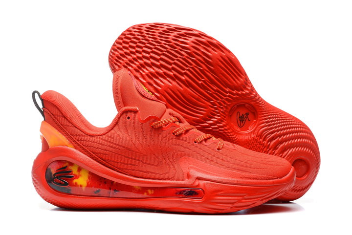 Red Basketball Sneakers Style 901-09
