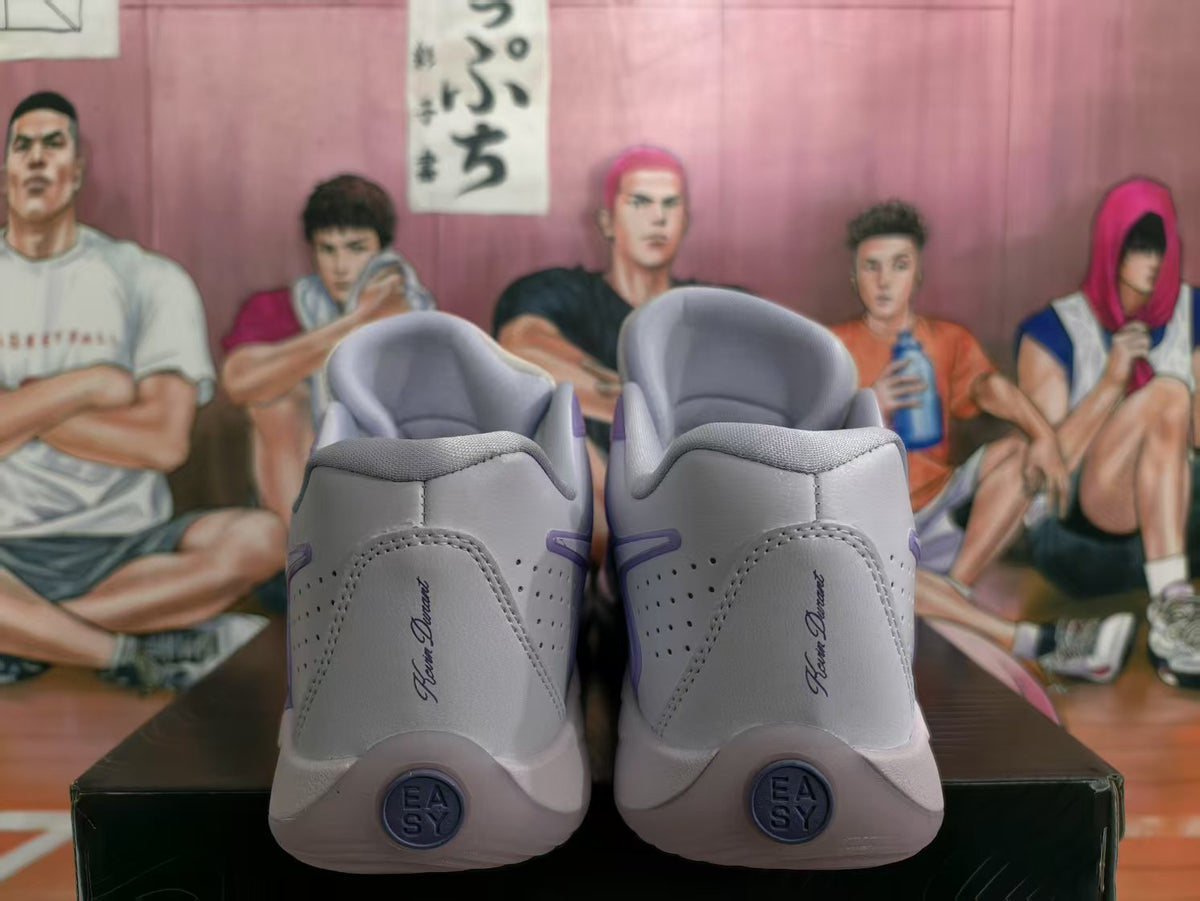 Nike Lavender Basketball Sneakers