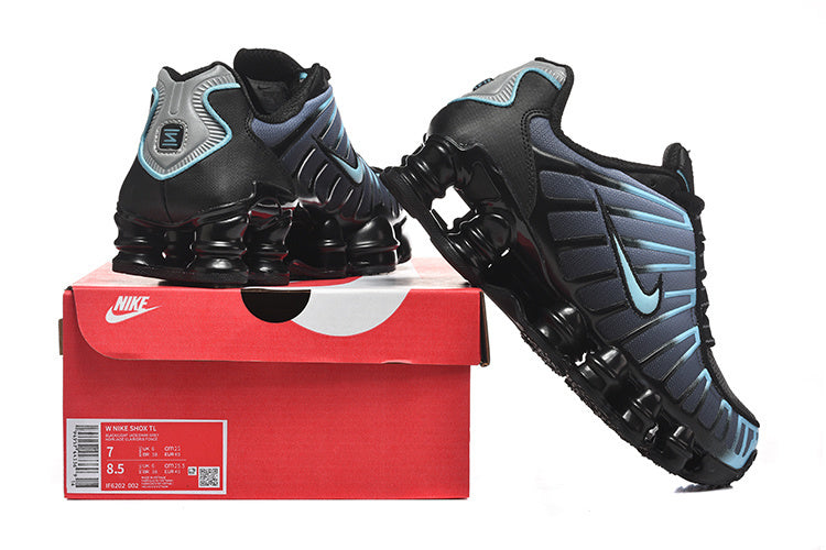 Nike Shox TL Black and Blue Sneakers