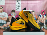 Nike ZoomX Basketball Sneakers Yellow Black