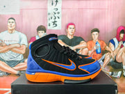 Nike Air Huarache 2K4 Basketball Shoes Blue and Orange